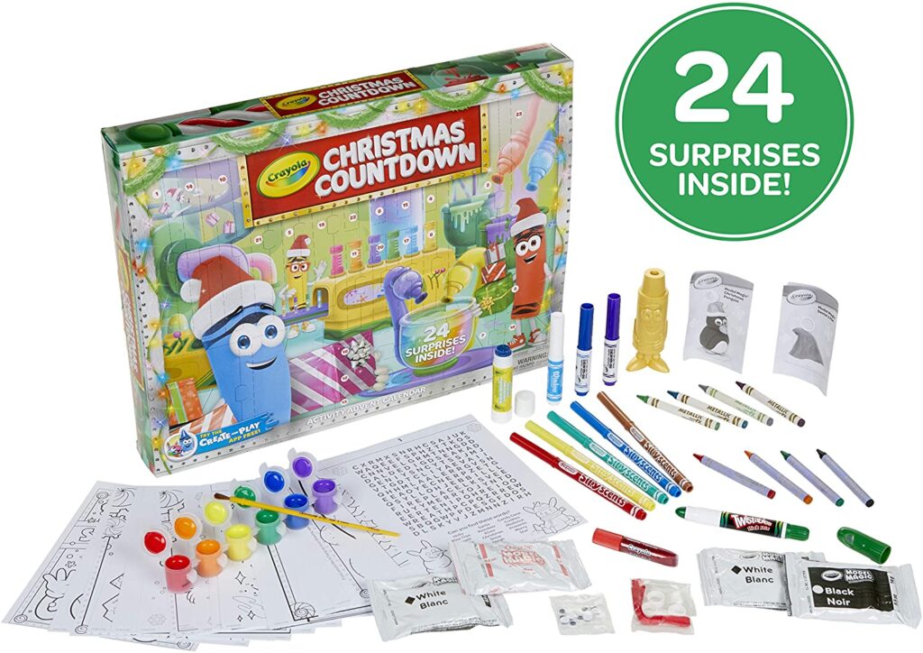 crayola advent calendar 