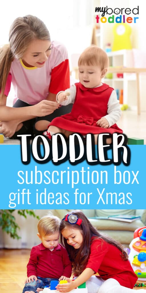toddler subscription box gift ideas pinterest
