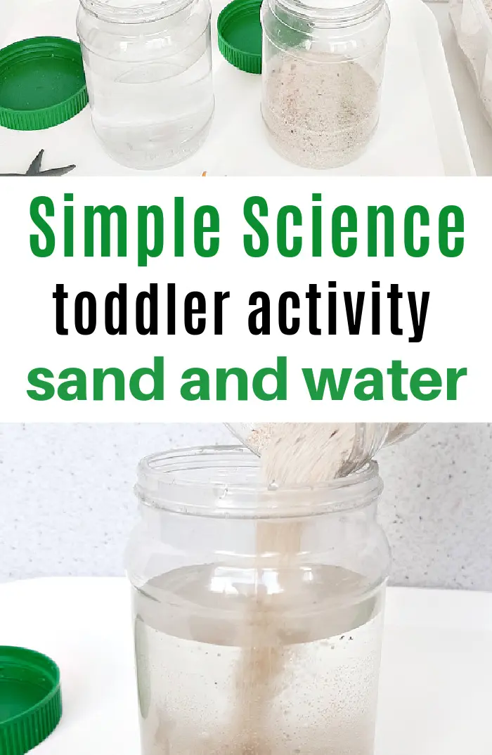 Sand and water store activities for toddlers