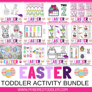 Easter Printable Pack - My Bored Toddler Easter Fun!