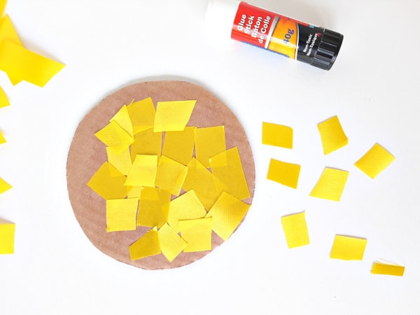 Fine Motor Sun Craft for Toddlers