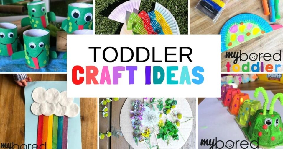 12 easy craft ideas for toddlers facebook - My Bored Toddler