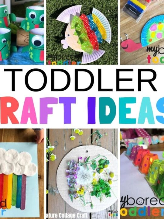 Craft For Toddlers Archives My Bored Toddler   12 Easy Craft Ideas For Toddlers Feature 540x720 