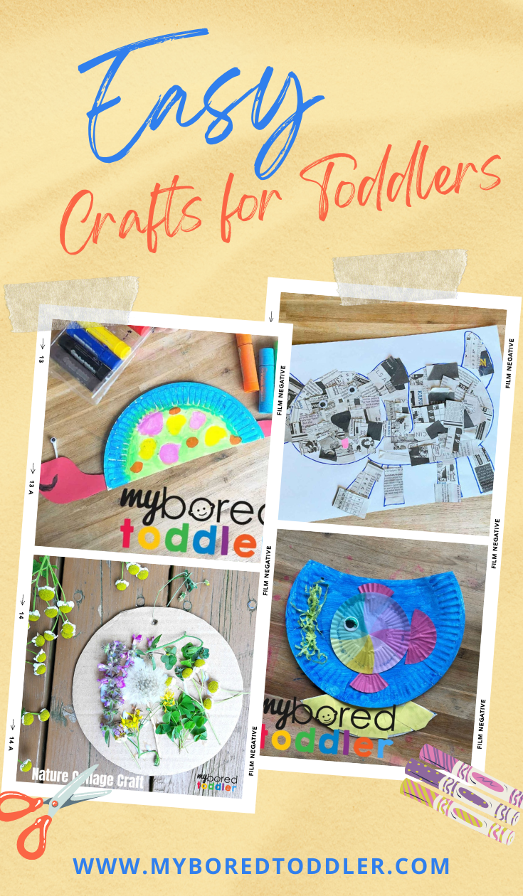 12 Easy Crafts for Toddlers My Bored Toddler Easy and lots of fun!