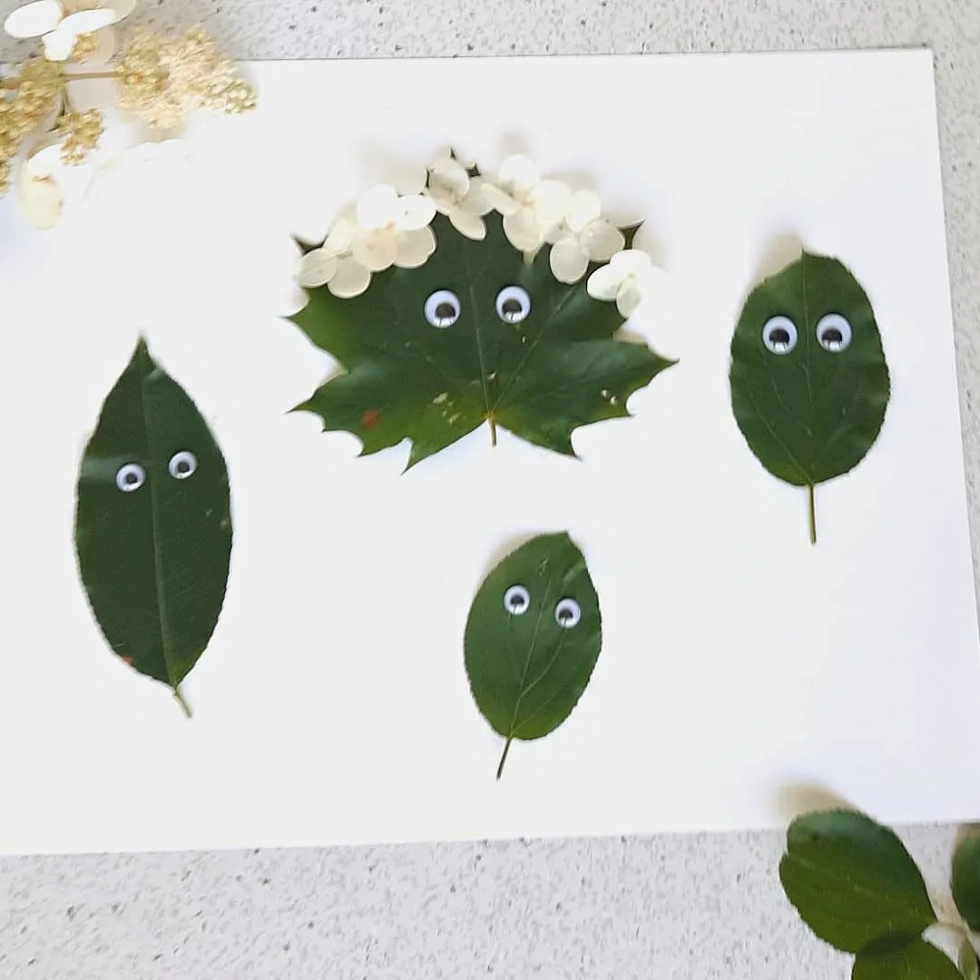 Leaf Family Toddler Craft