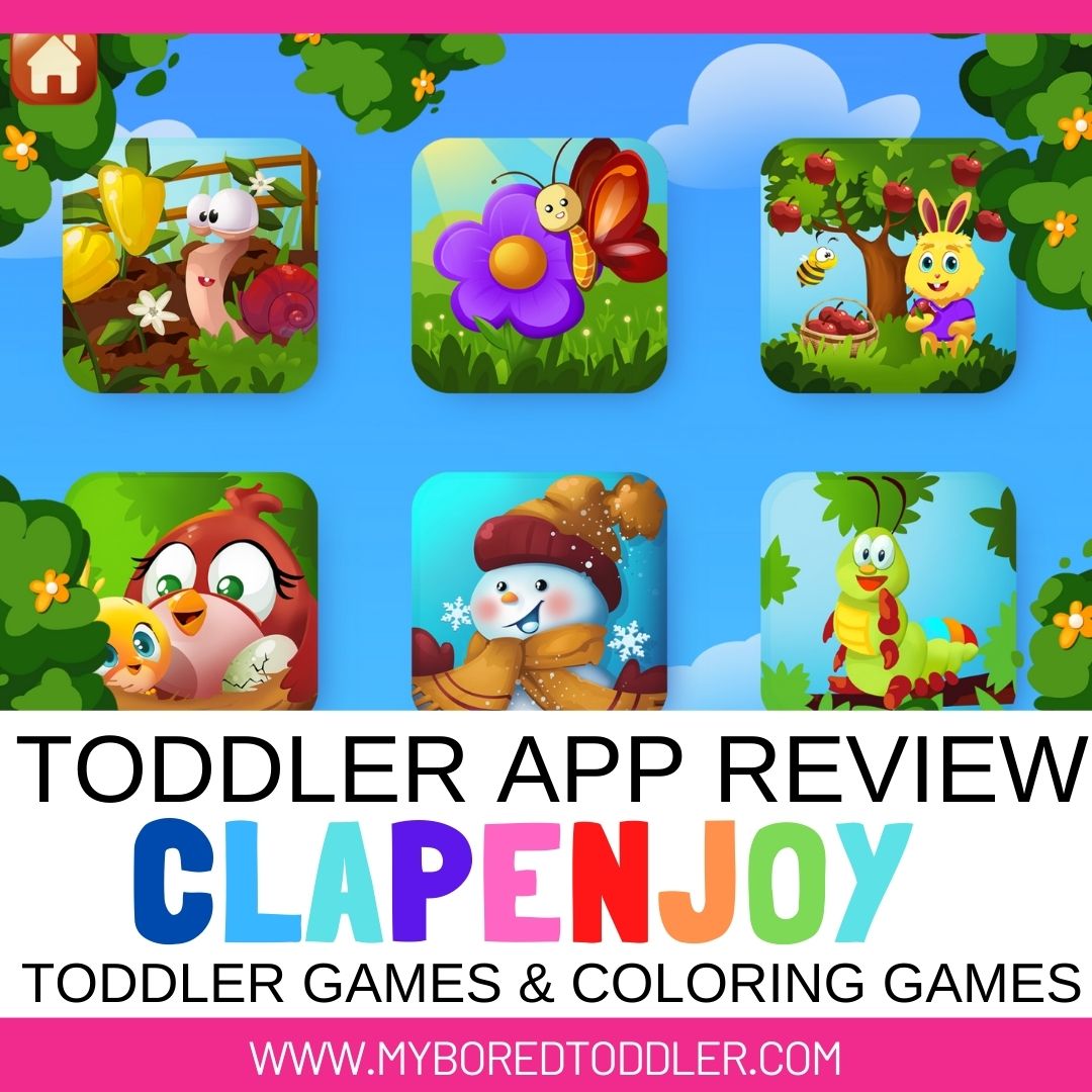 Toddler App Review - Clapenjoy