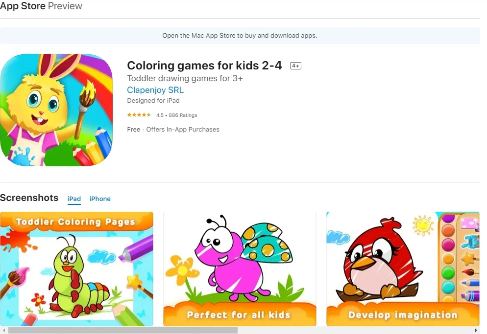 coloring games for kids