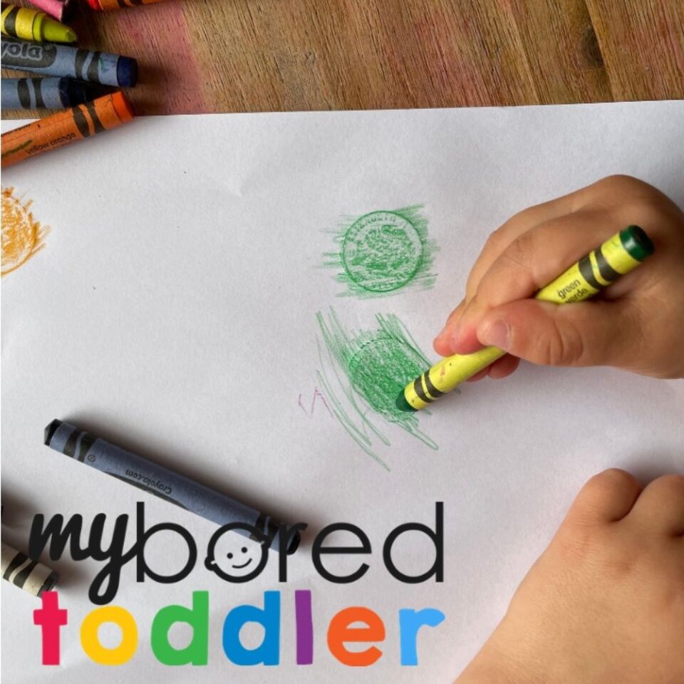 Coin Rubbing My Bored Toddler Fun with Rubbing Art!