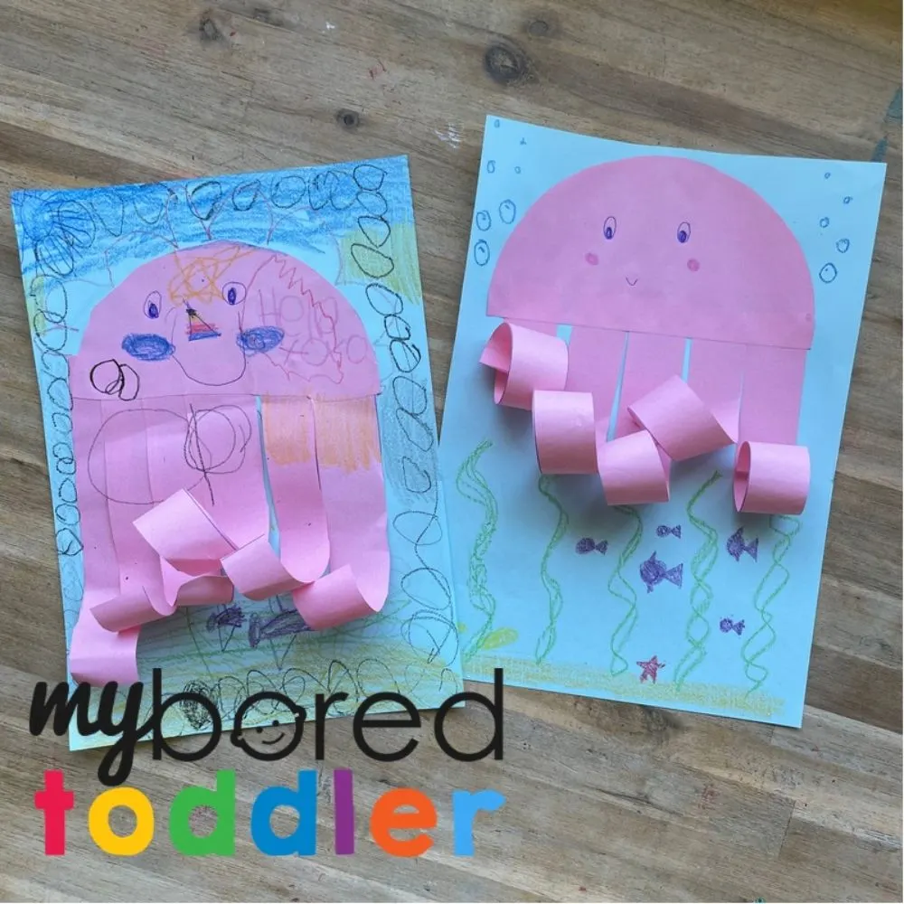 Fine Motor Sun Craft for Toddlers - My Bored Toddler