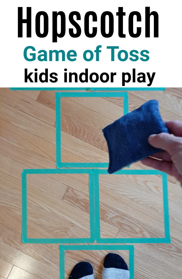 Indoor Bean Bag Game for Toddlers