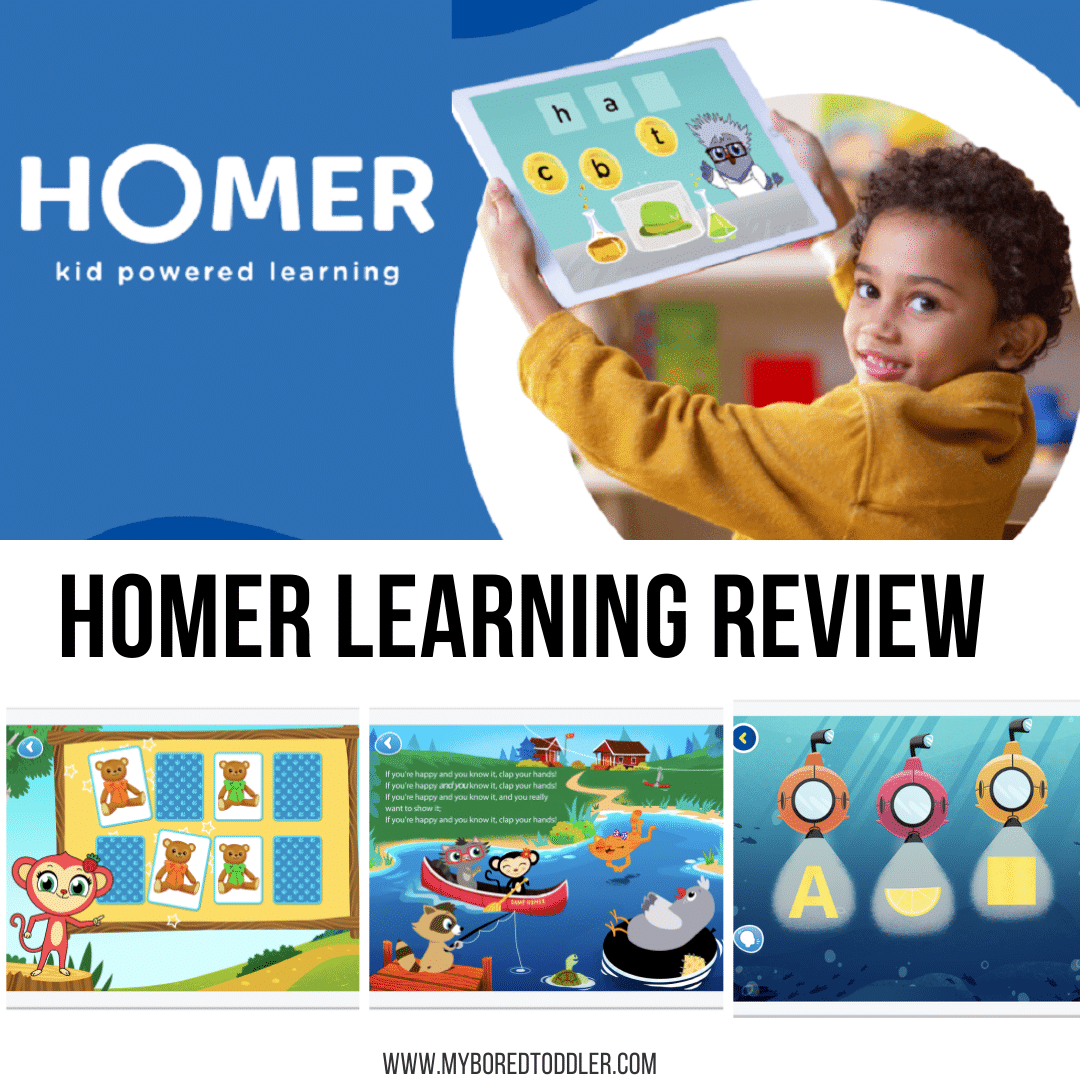 Learn with HOMER Review for toddlers (and a free trial!)