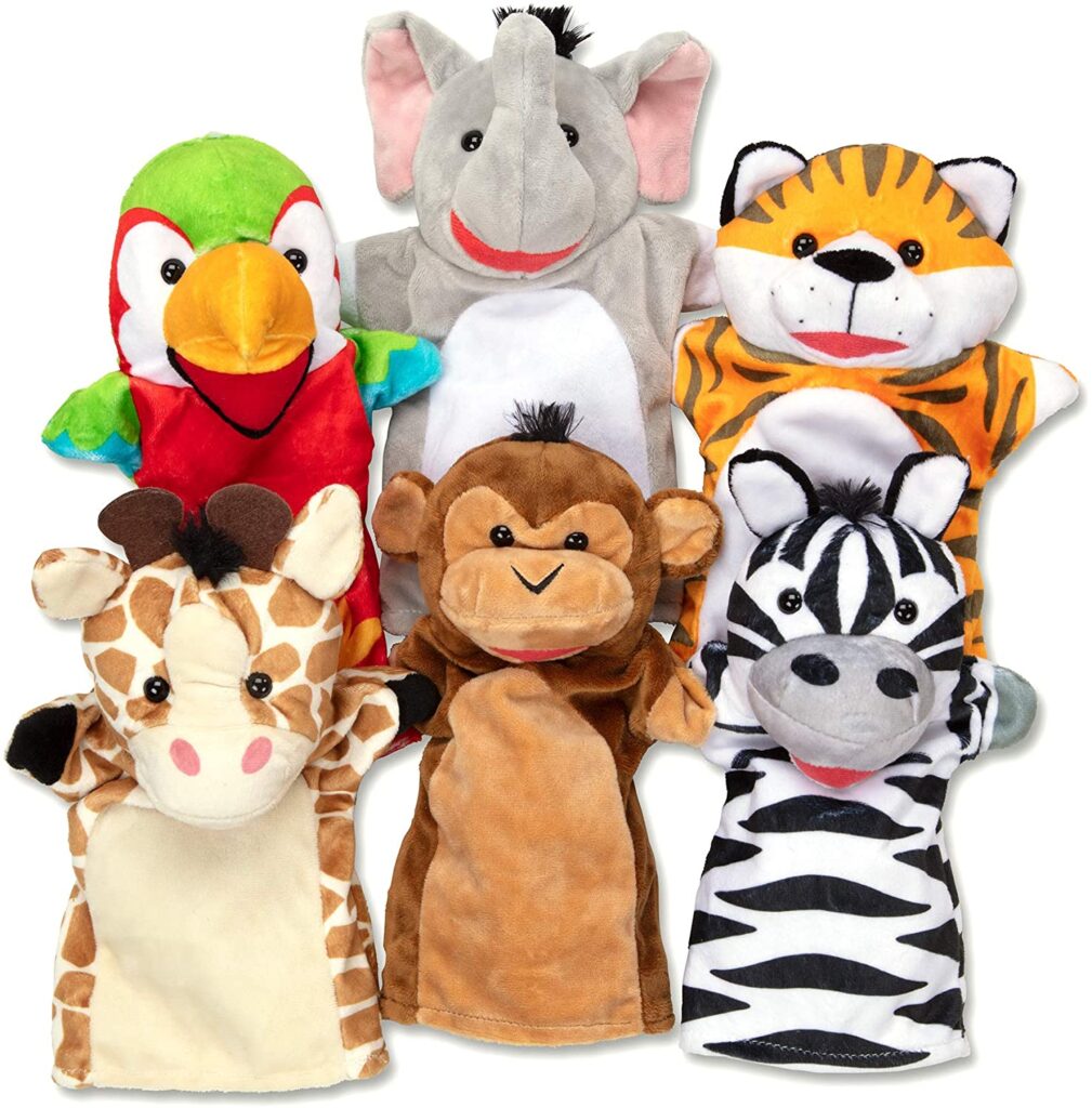 puppets to help toddlers talk 