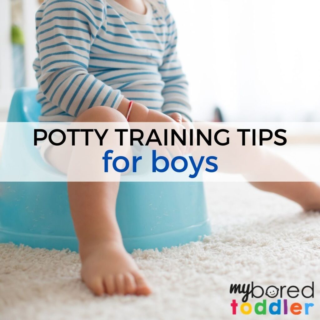 potty training tips for boys