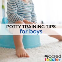 potty training tips for boys