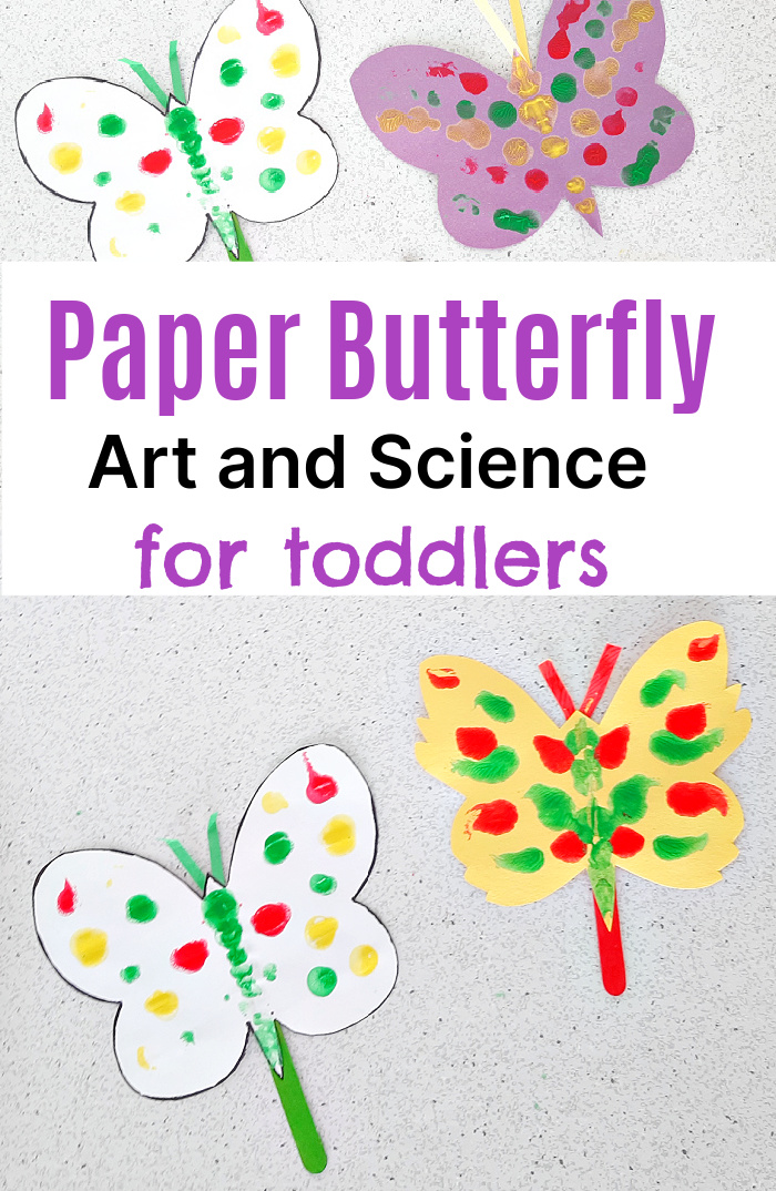 Butterfly Finger Painting Art Activity