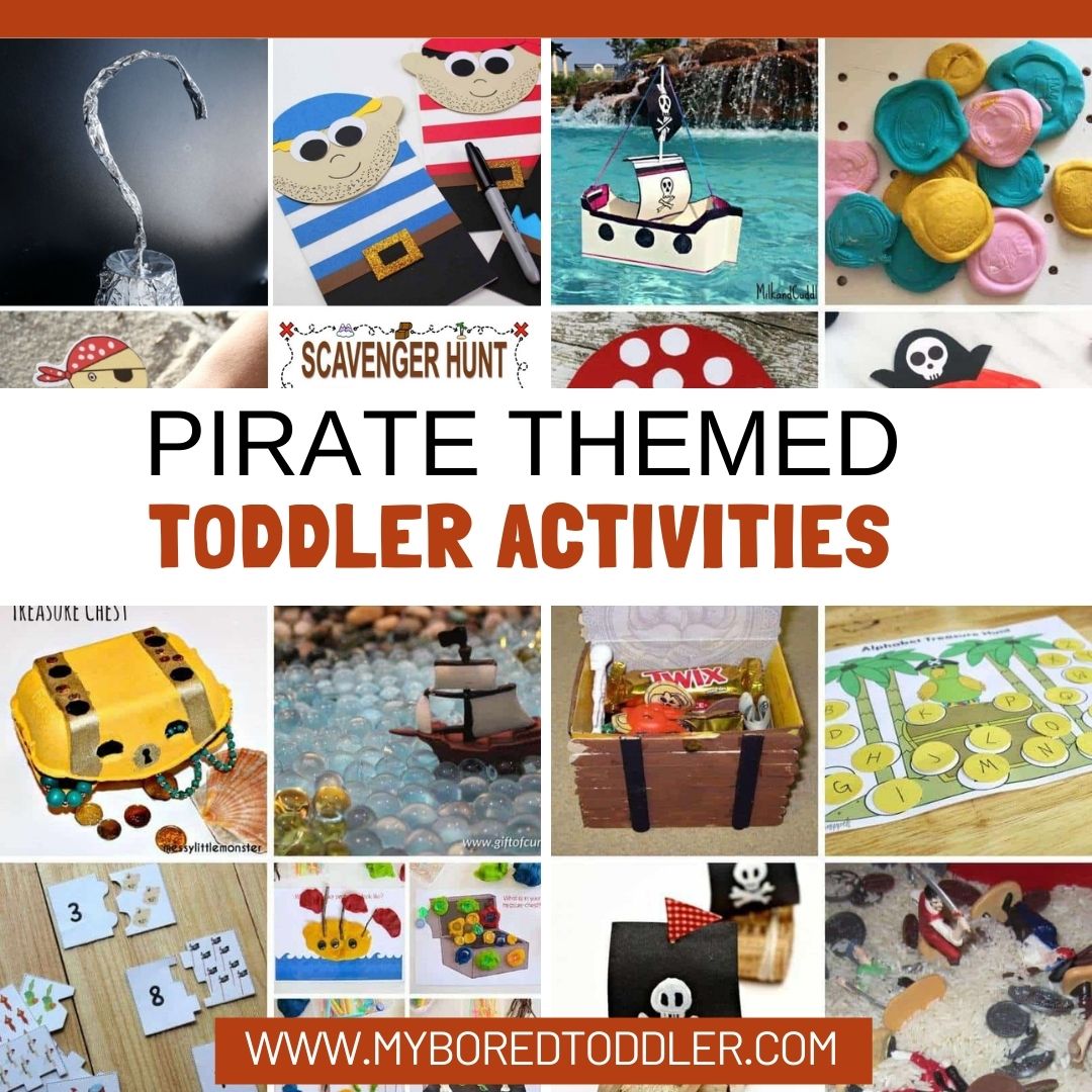 Pirate Activities and Crafts for Toddlers