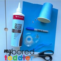 Paper Cup Whale - My Bored Toddler Creative Storytelling Fun!