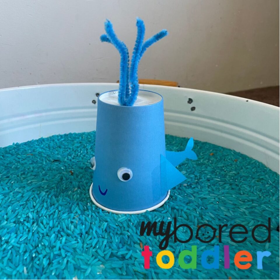Paper Cup Whale My Bored Toddler Creative Storytelling Fun!
