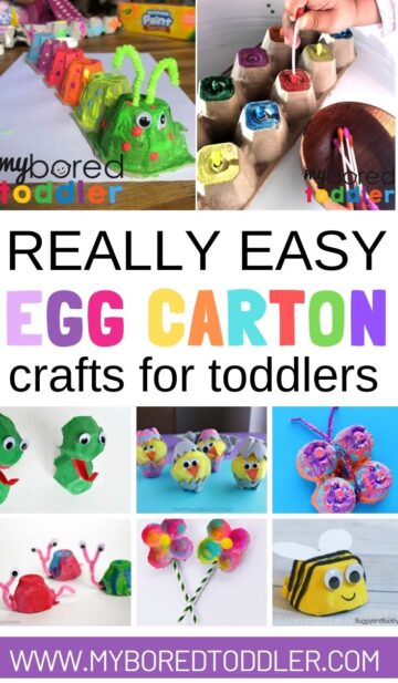 Easy Egg Carton Craft Ideas for Toddlers - My Bored Toddler