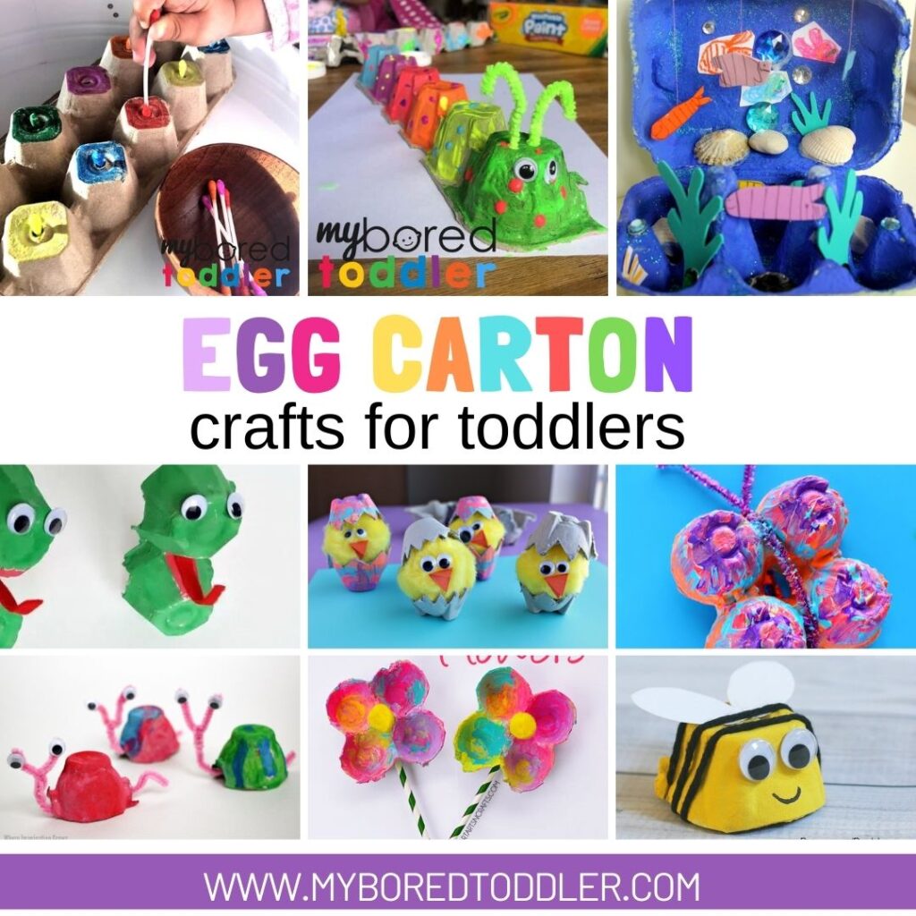 egg carton toddler craft ideas