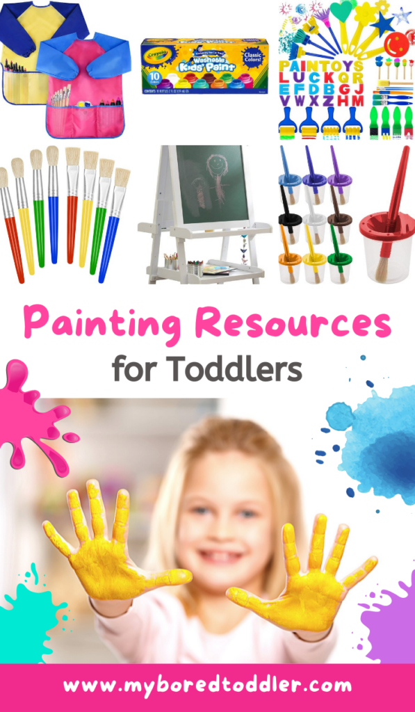 toddler painting resources