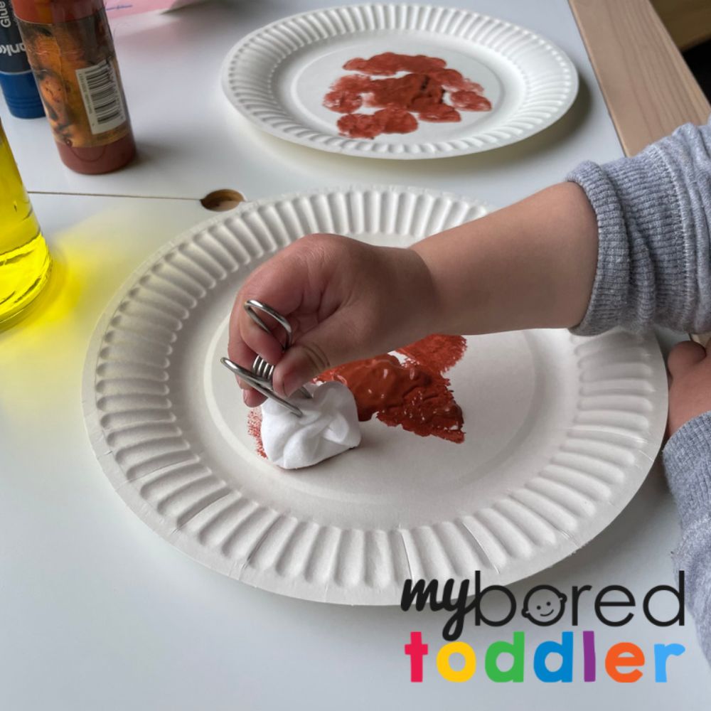 Paper Plate Sunflower Craft