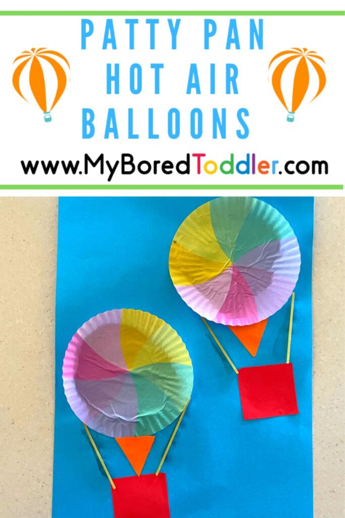 Patty Pan Hot Air Balloons