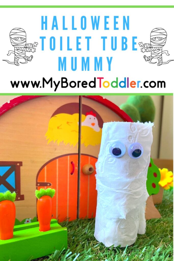 Halloween Toilet Tube Mummy