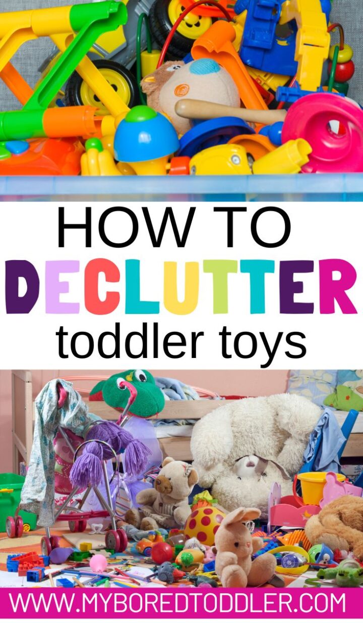 How to declutter kids toys My Bored Toddler