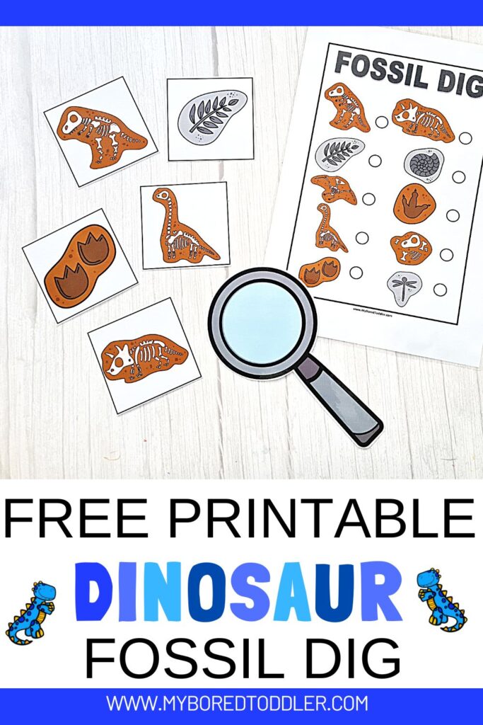 FREE PRINTABLE DINOSAUR FOSSIL DIG PINTEREST