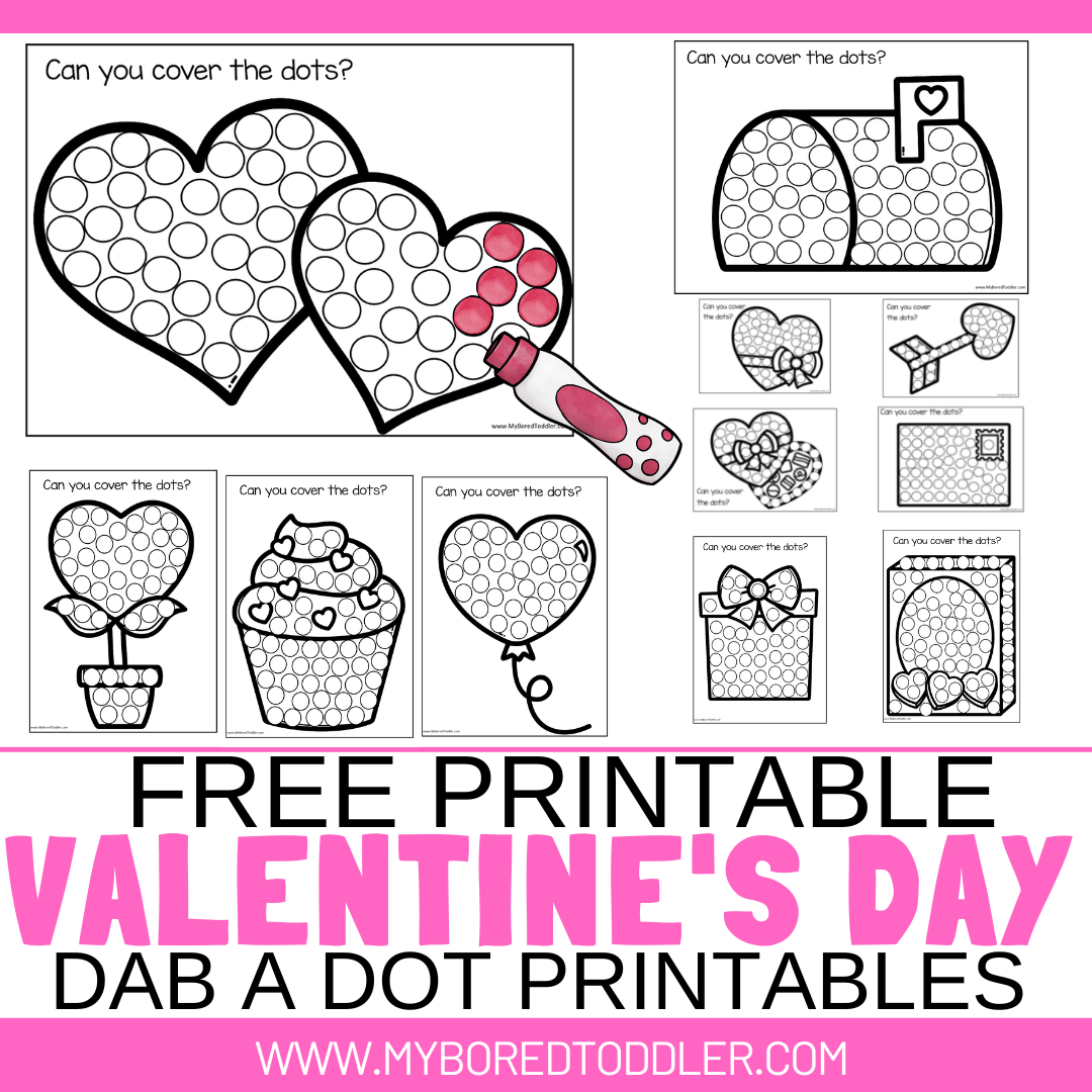 FREE PRINTABLE DO A DOT DAB A DOT VALENTINE S DAY DOT SHEETS FOR TODDLERS AND PRESCHOOLERS My