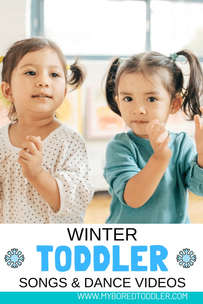 Toddler Winter songs & dance videos pinterest