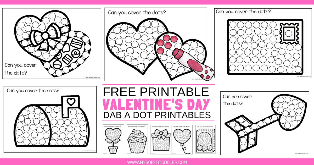 free-printable-valentine-s-day-dab-a-dot-do-a-dot-printable-toddler-preschool-fine-motor-my-bored-toddler for Free Dab A Dot Printables free printable valentine's day dab a dot do a dot printable toddler preschool fine motor - My Bored Toddler for Free Dab A Dot Printables