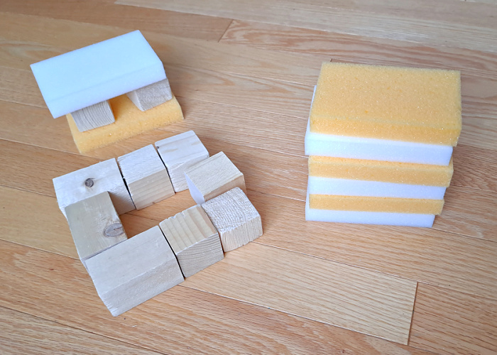 Block Stacking Activity for Toddlers