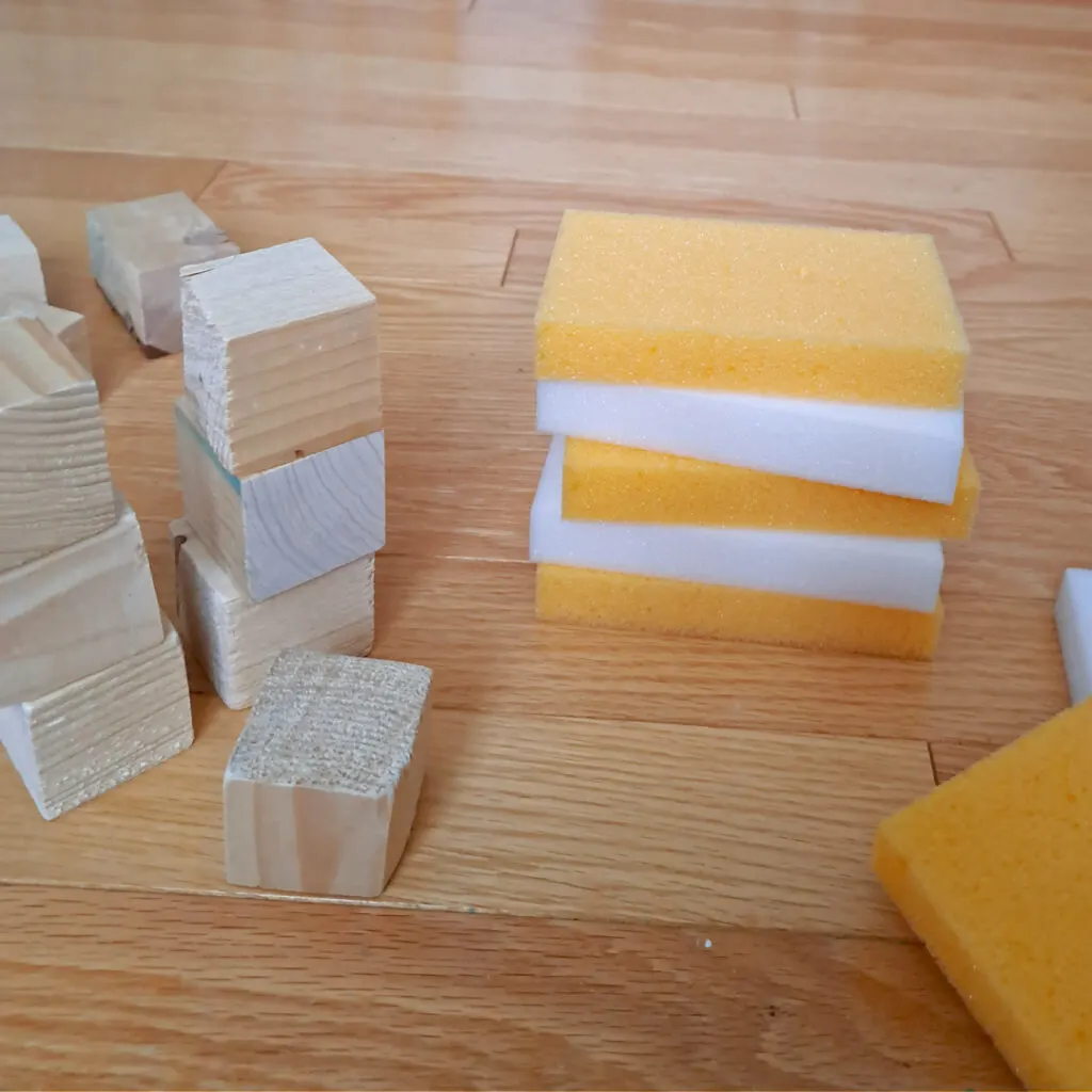 Block Stacking Activity for Toddlers