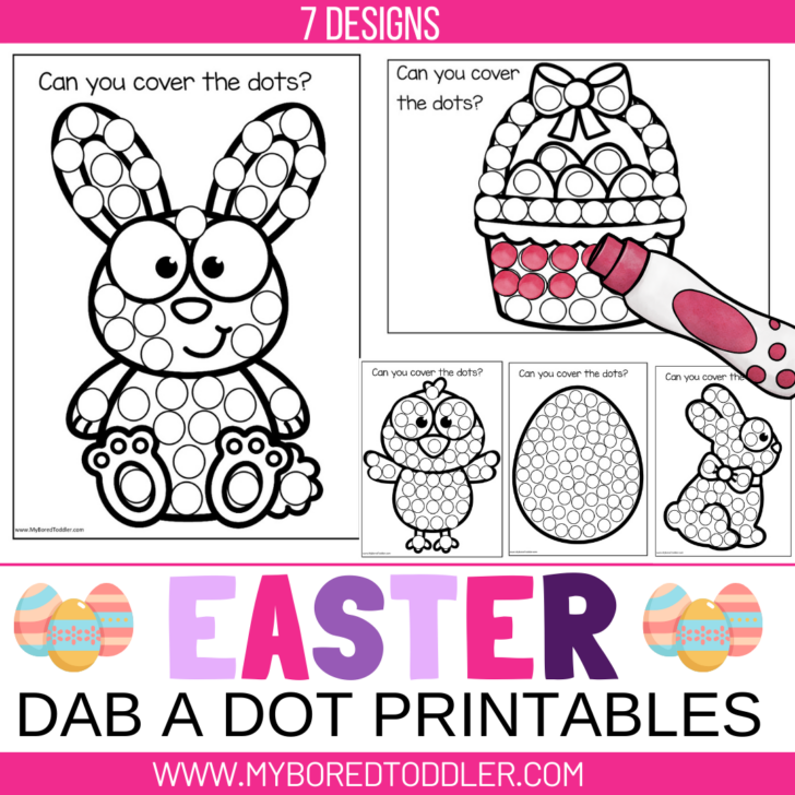 Easter Printable Pack - My Bored Toddler Easter Fun!