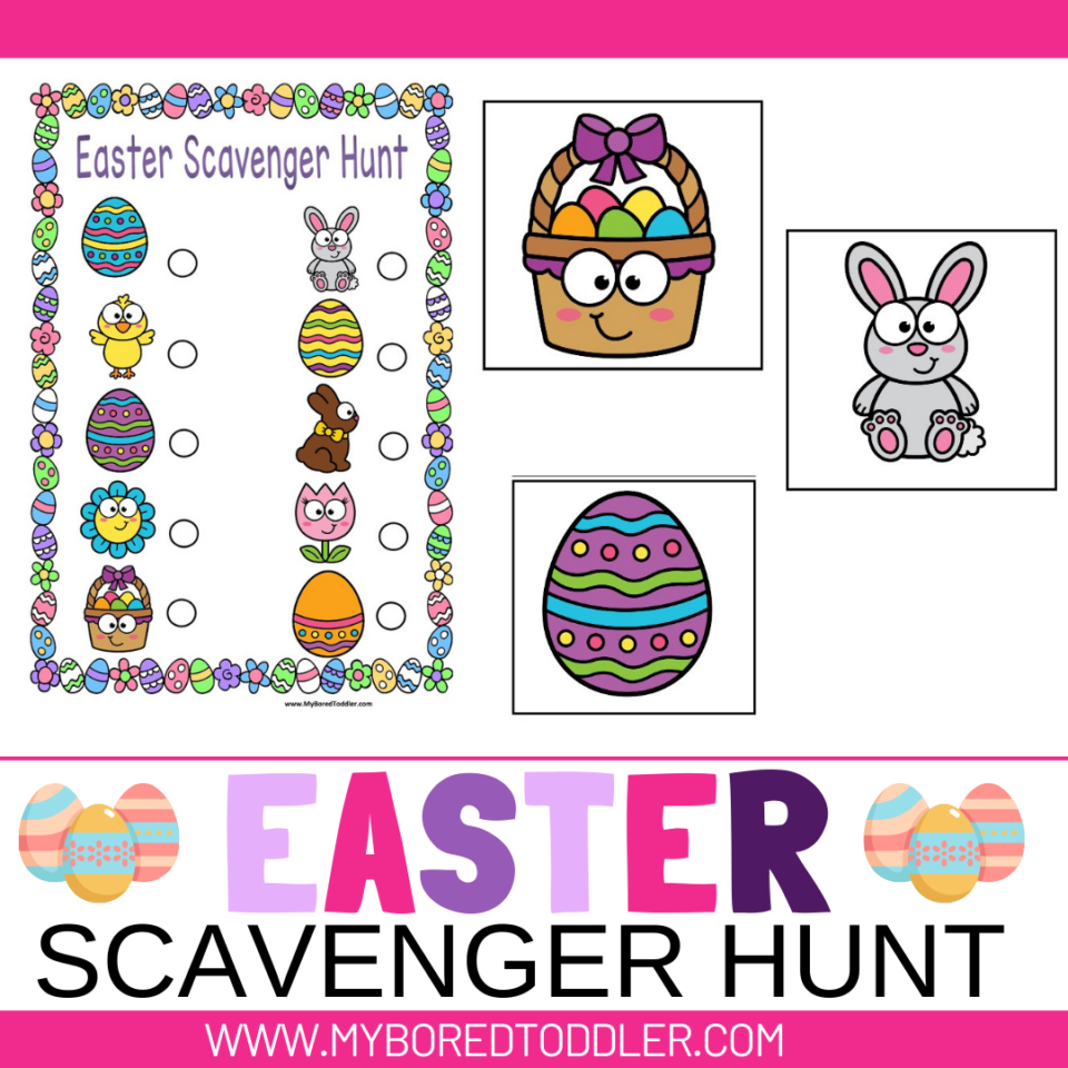 FREE PRINTABLE Easter Dot Sheets for Toddlers & Preschoolers - My Bored ...