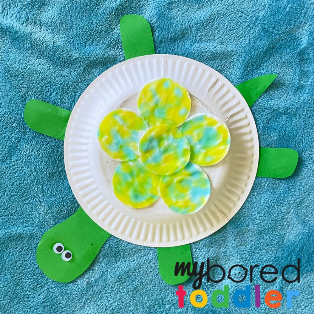 Paper Plate Turtle Craft
