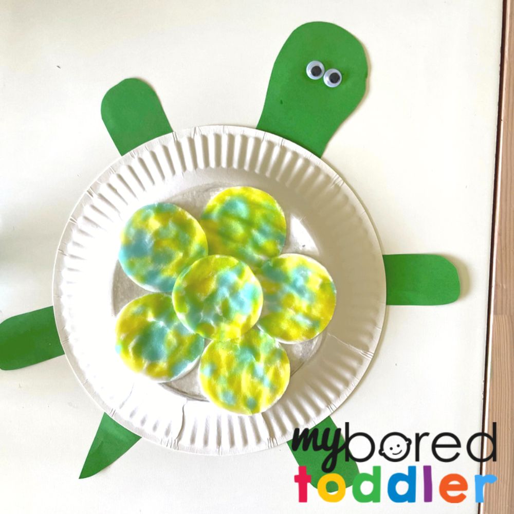 Paper Plate Turtle Craft