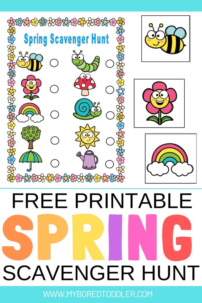 FREE Printable Spring Scavenger Hunt for Toddlers | LaptrinhX / News