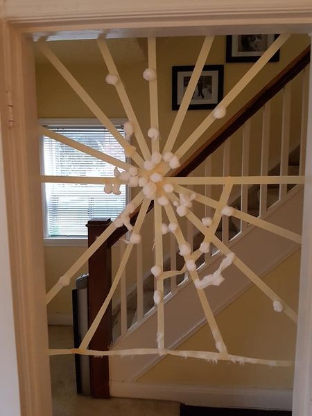 spider web activity for toddlers and preschoolers 