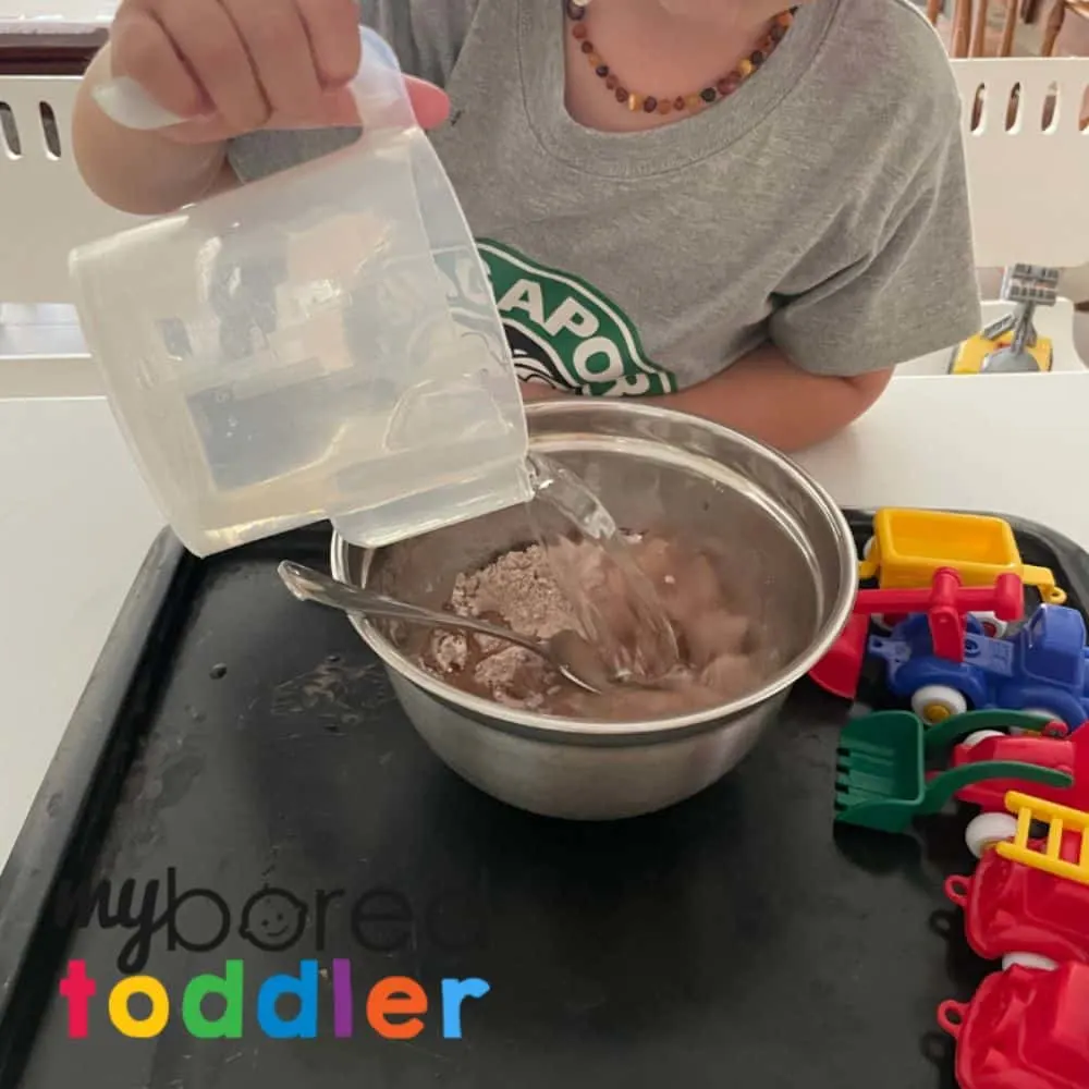 Muddy Trucks Sensory Play