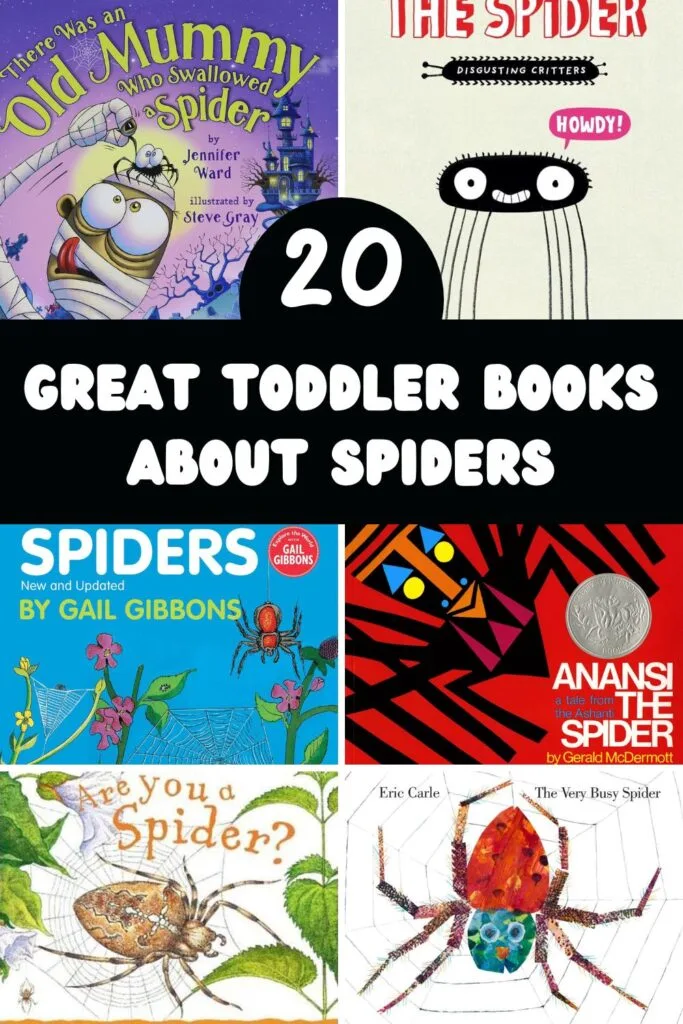 20 Great Toddler Books About Spiders