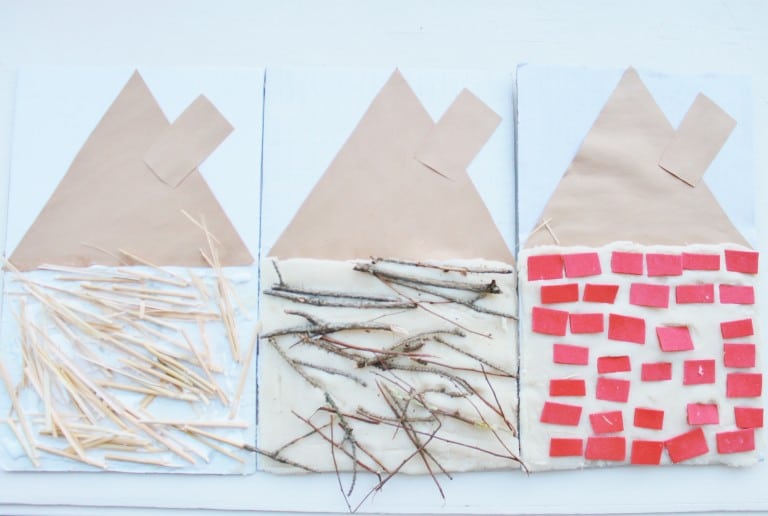 3 little pigs houses craft pinterested parent