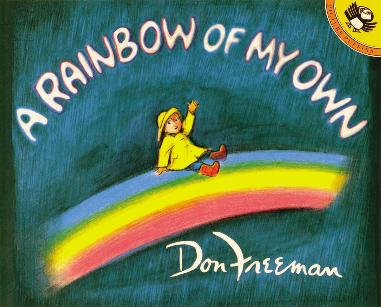 A rainbow of my own toddler book