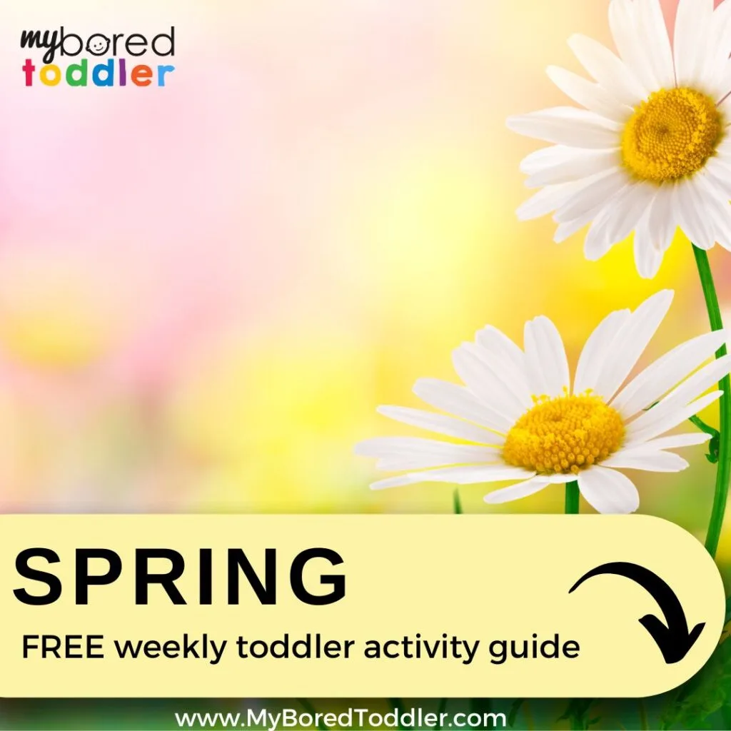 spring toddler activity guide weekly plan