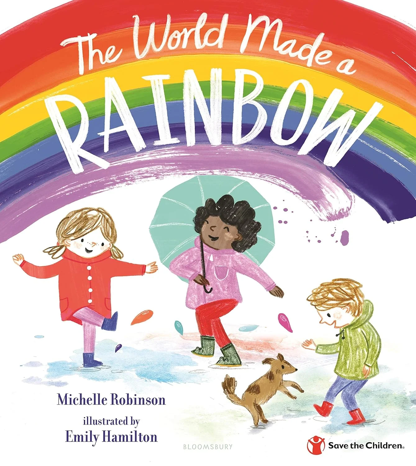 the world made a rainbow toddler book