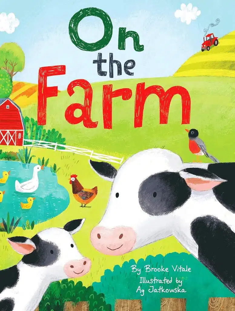 On the farm board book for toddlers preschoolers weekly theme