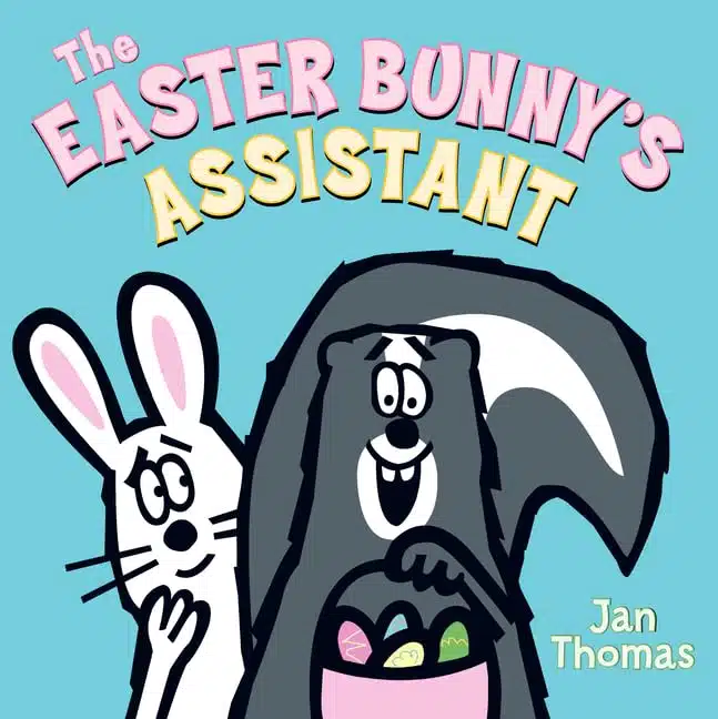 the Easter Bunny's assistant easter book for toddler weekly theme