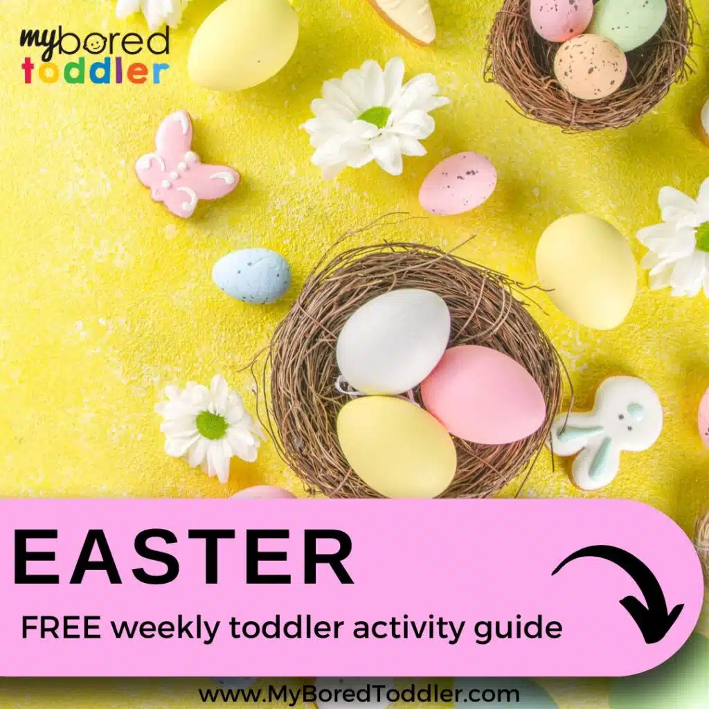 easter free weekly toddler actiity guide